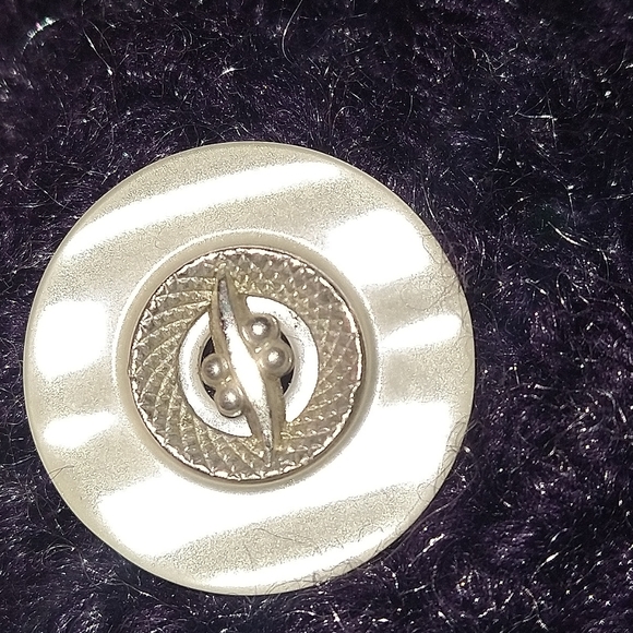 Handmade Purple Winter Hat one size - Picture 6 of 8